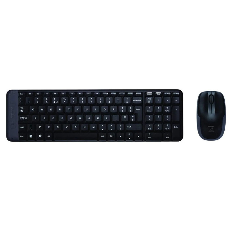 Logitech MK220 Wireless Keyboard & Mouse Combo - لوحة مفاتيح